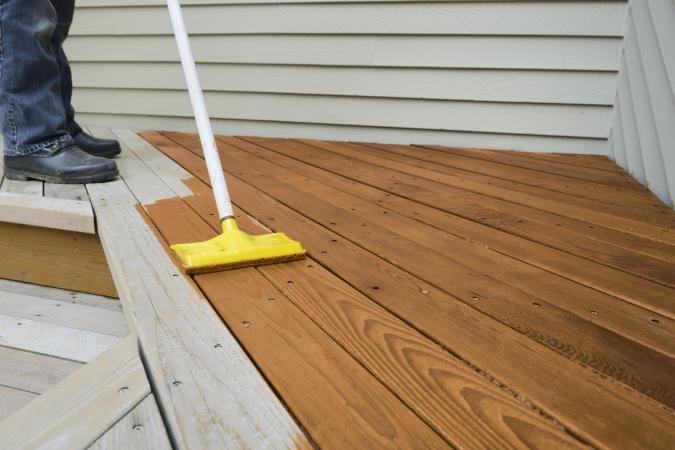 Deck Staining Near Me in Fishers IN