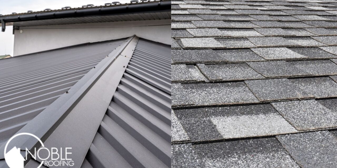 The Difference Between Asphalt and Metal Roofs